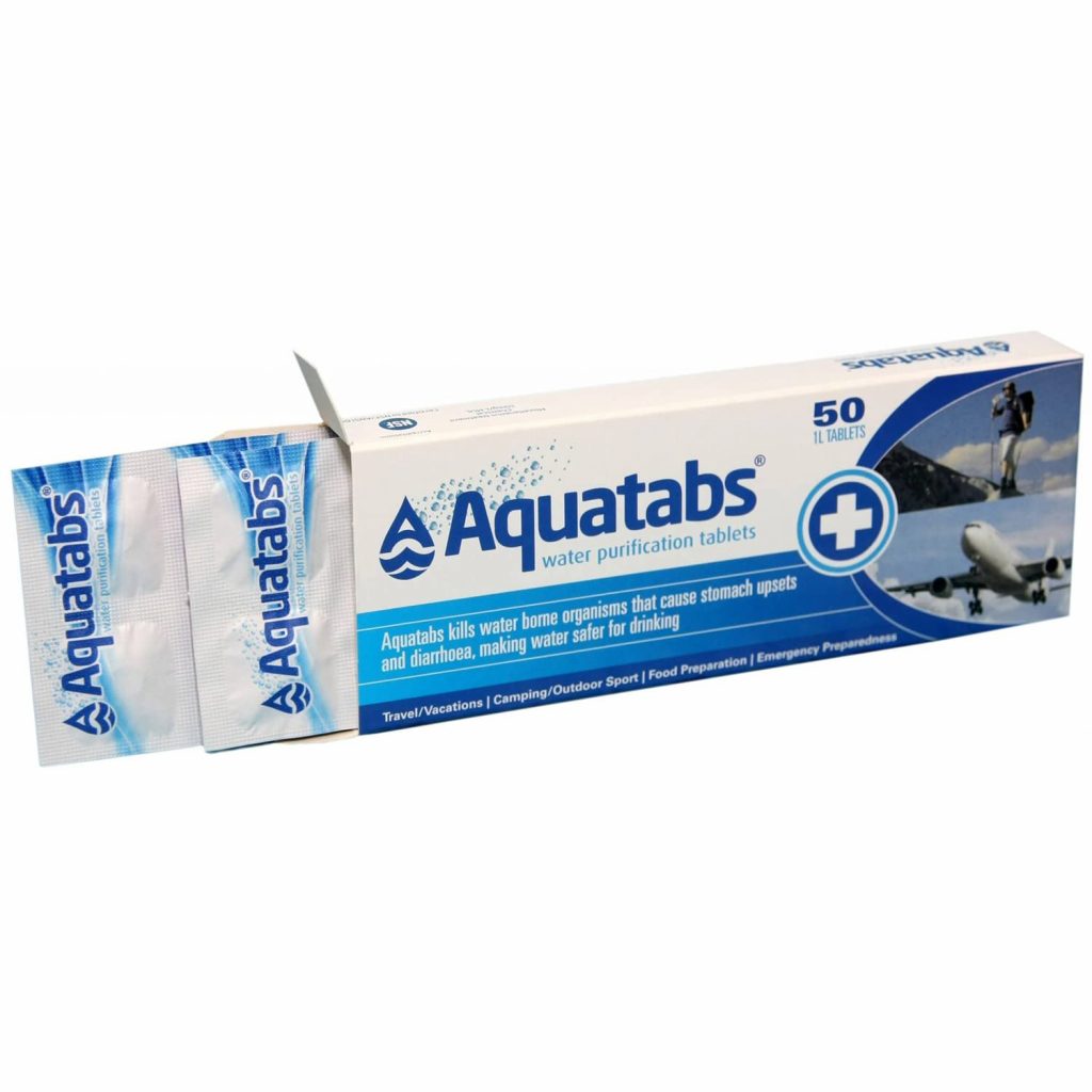 Aquatabs Vattenreningstabletter 50-pack